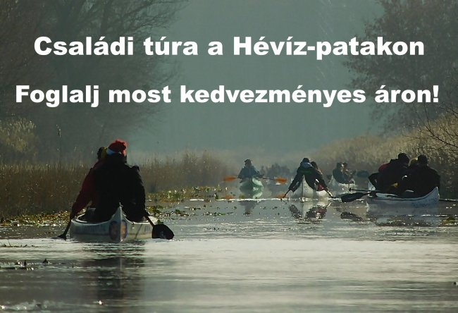 Családi túra a Hévíz-patakon